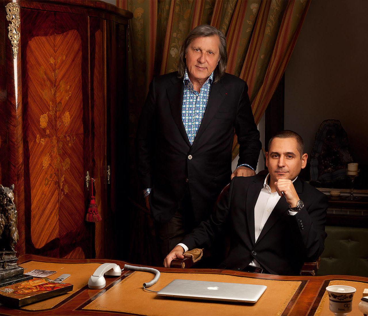 Interview to The ONE Magazine <br>with Ilie Năstase and Athanasios Fragkos