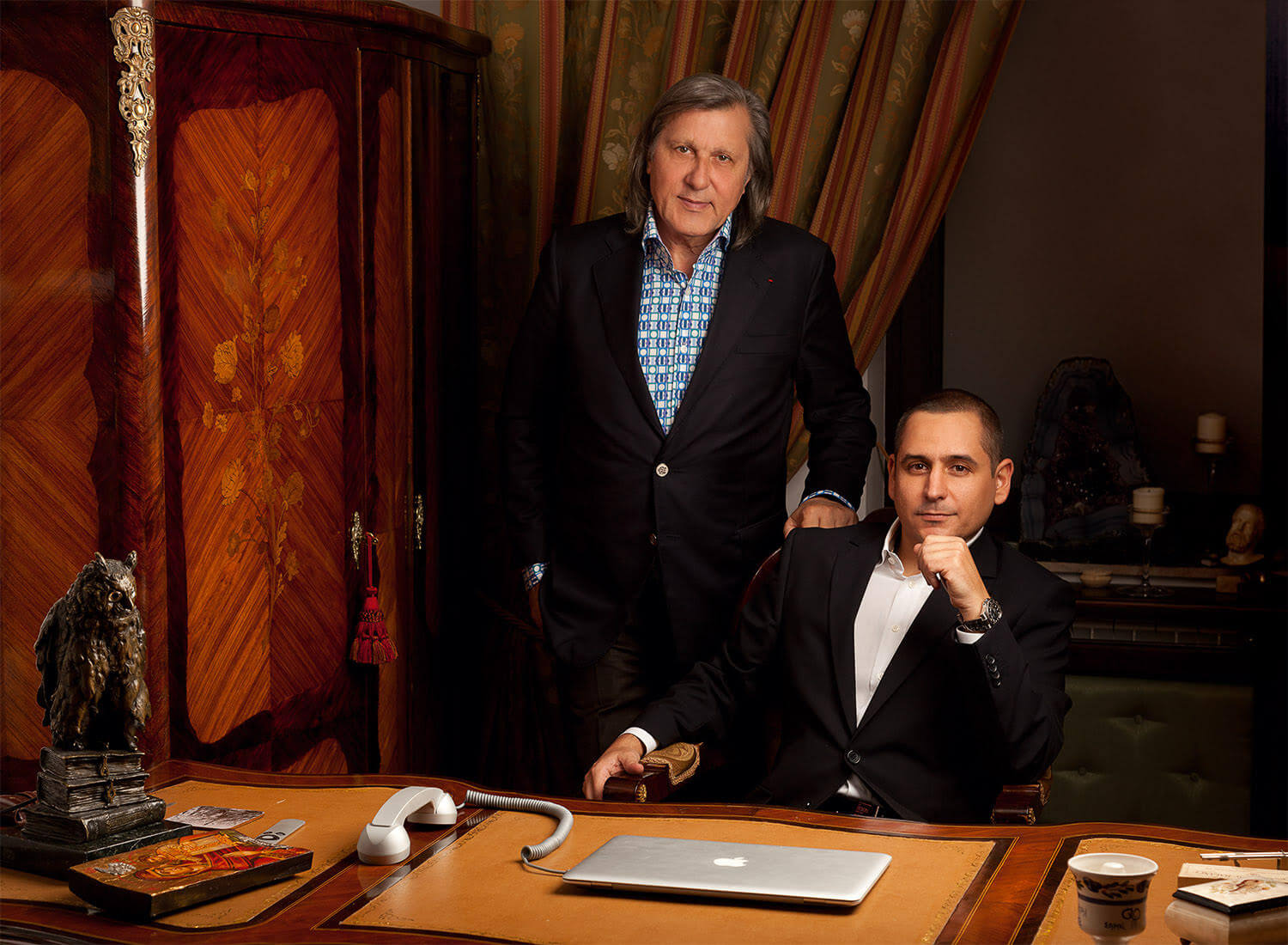 Interview to The ONE Magazine <br>with Ilie Năstase and Athanasios Fragkos
